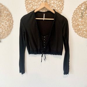 Free people Longsleeve Crop